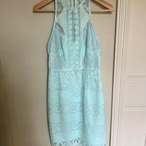 Shona Joy Light Blue Dress